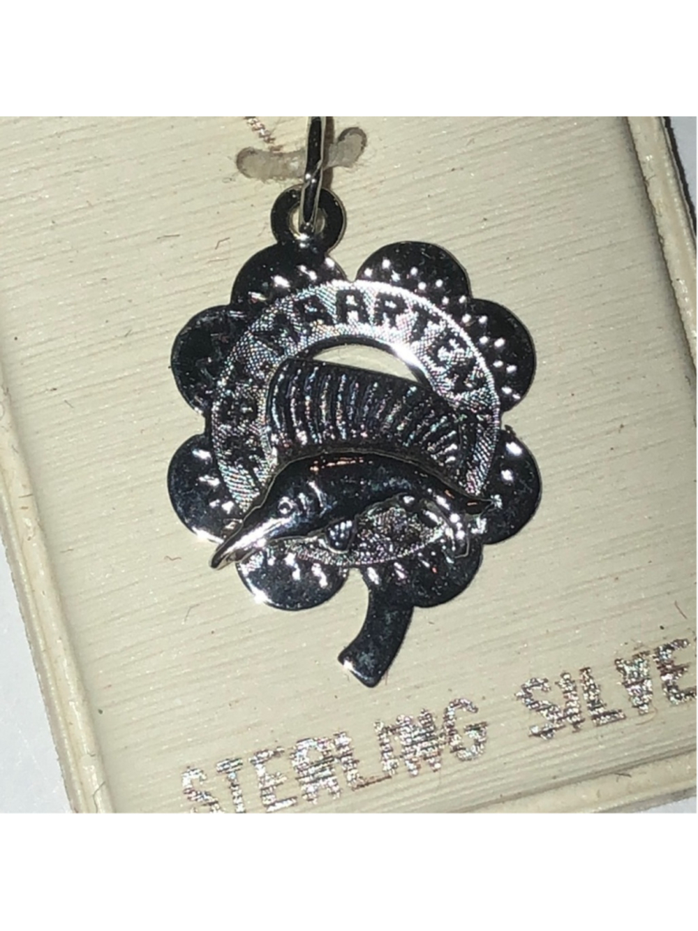 Crea Sterling Silver St. Marten Marlin Vintage Charm